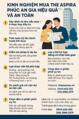 Kinh nghiệm mua The Aspira Phúc An Gia hiệu quả và an toàn