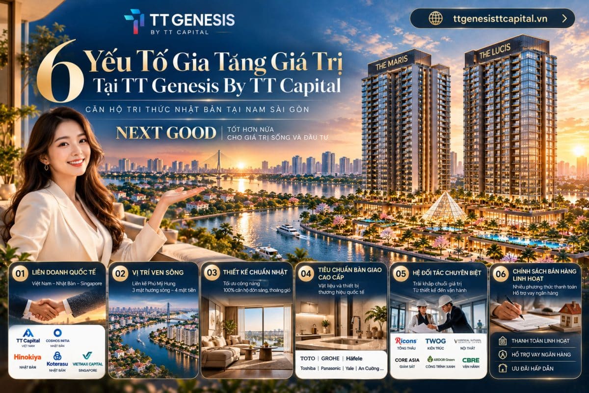 6 Yếu Tố Gia Tăng Giá Trị Tại TT Genesis By TT Capital