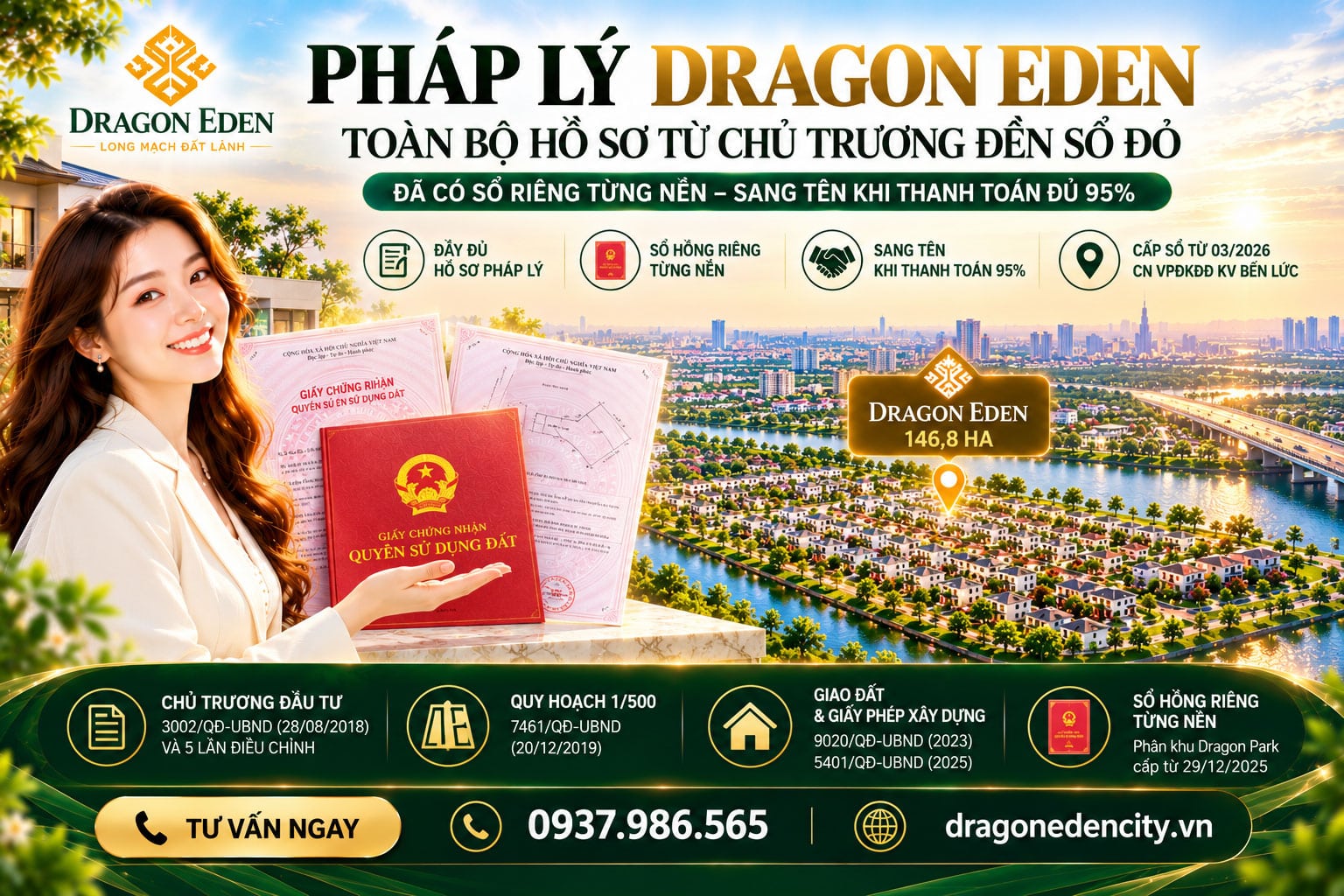 Dragon Eden Có Sổ Chưa? Sổ Riêng Từng Nền Và Thời Điểm Sang Tên Cho Khách Hàng