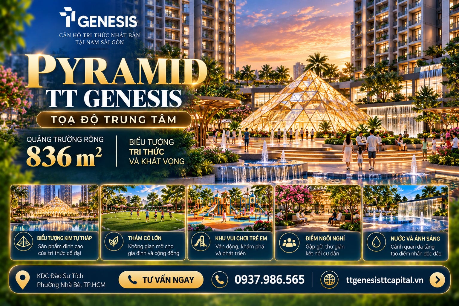 PYRAMID TT Genesis – Vì sao kim tự tháp trở thành biểu tượng trung tâm?
